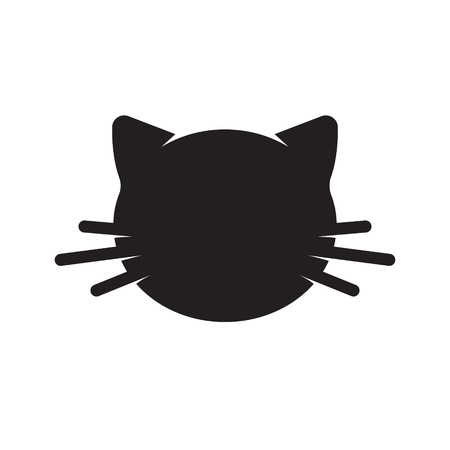 22 006 猫の顔のシルエット のイラスト素材 ベクター 123rf 22 006 猫の顔のシルエット のイラスト素材 ベクター 123rf