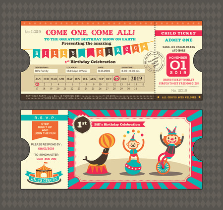 free ticket design templates