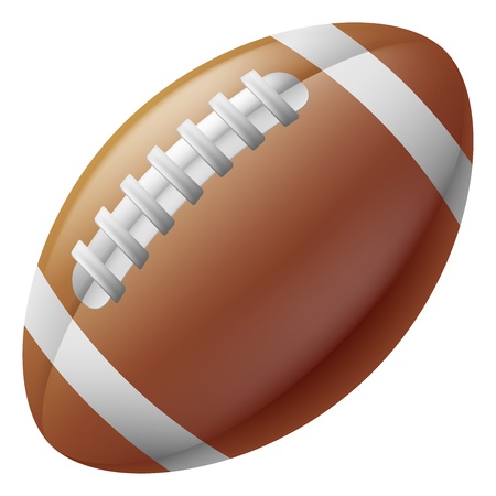 アメフトボールベクトルイラスト のイラスト素材 ベクタ Image