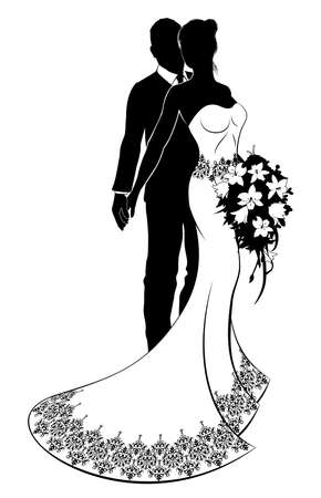 Free Free 195 Silhouette Wedding Dress Svg Free SVG PNG EPS DXF File
