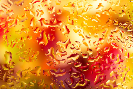 カラフルな背景 雨の抽象的な壁紙とガラスの水滴します の写真素材 画像素材 Image カラフルな背景 雨の抽象的な壁紙とガラスの水滴します の写真素材 画像素材 Image