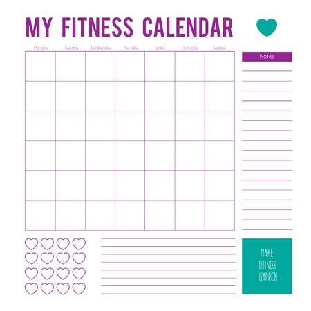 printable week calendar