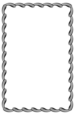 certificate black and white