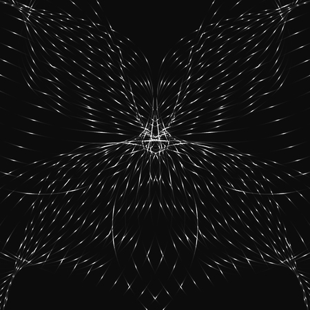 銀の抽象花グレー蝶 蜘蛛の巣の色合いのベクター背景 のイラスト素材 ベクタ Image 銀の抽象花グレー蝶 蜘蛛の巣の色合いのベクター背景 のイラスト素材 ベクタ Image