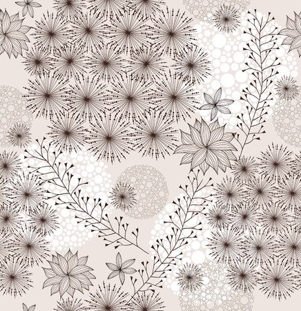 かわいいパステル春の花柄のパターンのイラスト素材 ベクタ Image かわいいパステル春の花柄のパターンのイラスト素材 ベクタ Image