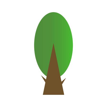 Isolated tree icon. natural plant - vector illustratio