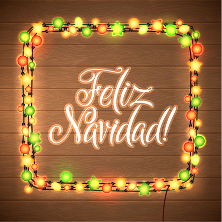 merry christmas and happy new year spanish language glowing christmas lights wreath for xmas - Merry Christmas And Happy New Year In Spanish merry christmas and happy new year spanish language glowing christmas lights wreath for xmas - Merry Christmas And Happy New Year In Spanish