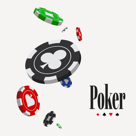 Soar Chips The Concept Of A Casino Illustration Soar Chips The Concept Of A Casino Illustration