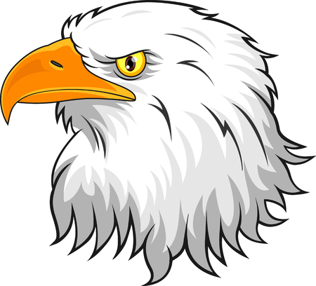 Eagle head mascot