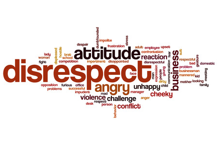 disrespect word cloud concept stock photo picture and royalty free