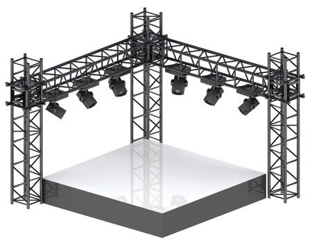 レッド カーペット イラスト夏祭野外ステージ の写真素材 画像素材 Image