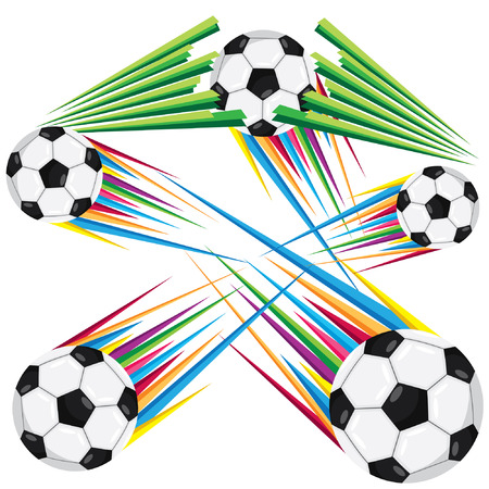 サッカーのスクラップ ブックのイラスト素材 ベクタ Image
