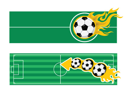 サッカーのスクラップ ブックのイラスト素材 ベクタ Image
