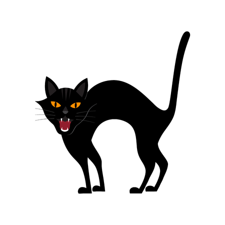 Halloween Festival Et Celebration Abstrait Grognement Chat Noir Illustration Vectorielle Clip Art Libres De Droits Vecteurs Et Illustration Image Halloween Festival Et Celebration Abstrait Grognement Chat Noir Illustration Vectorielle Clip Art Libres De Droits Vecteurs Et Illustration Image