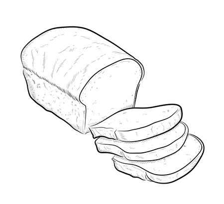 Нарисовать хлеб карандашом для детей поэтапно