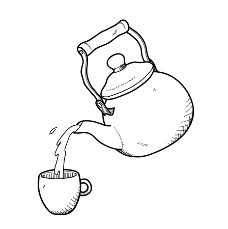 ドリンク マグカップに飲み物を注いで飲み鍋の手描きベクトル落書きイラストを注ぐ のイラスト素材 ベクタ Image ドリンク マグカップに飲み物を注いで飲み鍋の手描きベクトル落書きイラストを注ぐ のイラスト素材 ベクタ Image