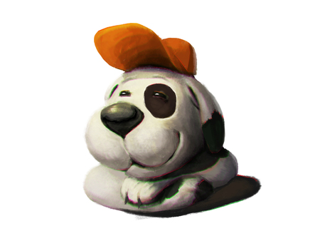 優しい顔で ペットのイラスト面白い黒と白犬 白い背景上に分離 漫画キャラクターの犬 の写真素材 画像素材 Image 優しい顔で ペットのイラスト面白い黒と白犬 白い背景上に分離 漫画キャラクターの犬 の写真素材 画像素材 Image