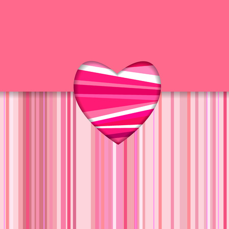 striped card