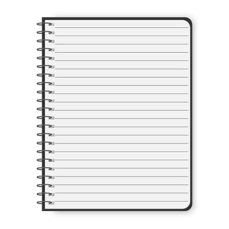 Spiral Notebook Stock Vector Illustration and Royalty Free Spiral Notebook  Clipart