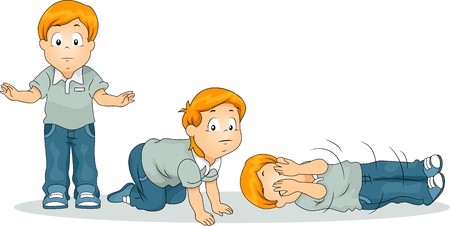 しゃがむ子供のイラスト の写真素材 画像素材 Image しゃがむ子供のイラスト の写真素材 画像素材 Image