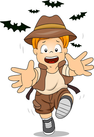 洞窟を探索する子供のバッター イラスト の写真素材 画像素材 Image 洞窟を探索する子供のバッター イラスト の写真素材 画像素材 Image