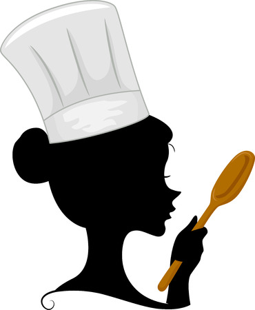 5 981 female chef stock vector illustration and royalty free female