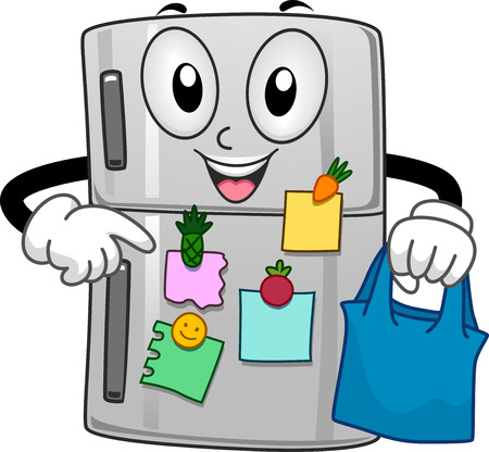 Image result for refrigerator cartoon image