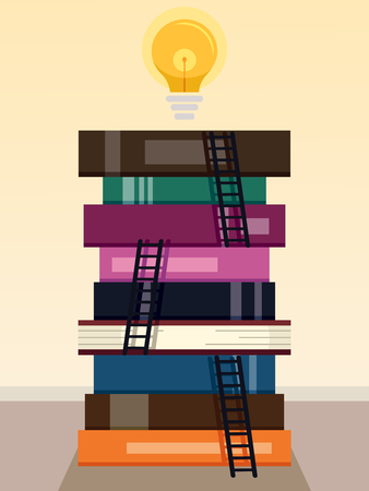 Bright Light Books Enchanting Conceptual Illustration Featuring A Bright Light Bulb Standing Bright Light Books Enchanting Conceptual Illustration Featuring A Bright Light Bulb Standing