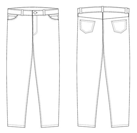 Jeans Pocket Cliparts Stock Vector And Royalty Free Jeans Pocket Illustrations