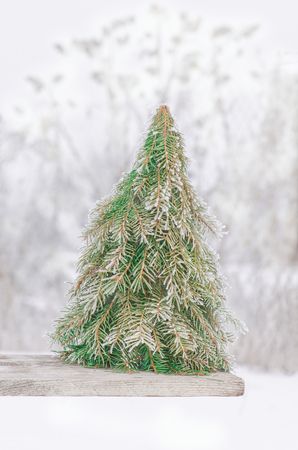 stock photo styrofoam cone cover fir tree branches make a cone christmas tree based on warp a cardboard or styrofoam cone creative christmas tree ideas - Christmas Tree Branches stock photo styrofoam cone cover fir tree branches make a cone christmas tree based on warp a cardboard or styrofoam cone creative christmas tree ideas - Christmas Tree Branches