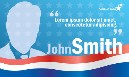 election campaign poster template