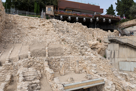 Tour at City of David in Jerusalem, Israel - 120994770