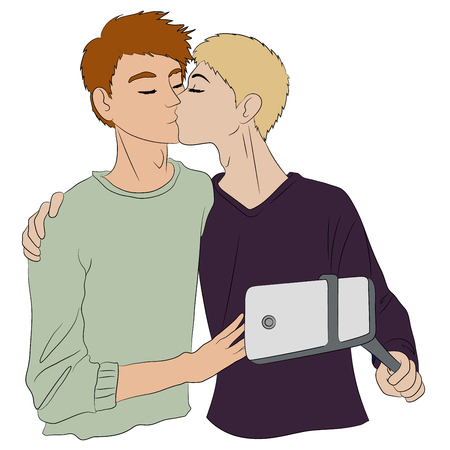 恋 Selfie を採用して 2 つのかわいい女の子 女性は 抱擁し 写真を撮る Lgbt の人々 レズビアンは虹色の旗の前でポーズします イラスト のイラスト素材 ベクタ Image 恋 Selfie を採用して 2 つのかわいい女の子 女性は 抱擁し 写真を撮る Lgbt の人々 レズビアンは虹色の旗の前でポーズします イラスト のイラスト素材 ベクタ Image