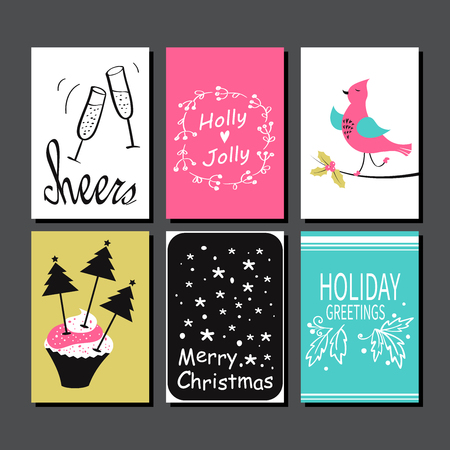 christmas card labels