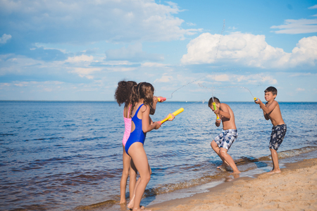 Kids Beach Stock Photos And Images 123rf