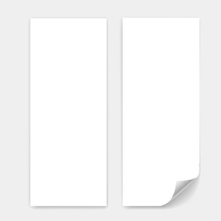 blank trifold paper sheet with page curl stock photo picture and how to tri fold paper