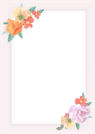 Borde Floral Vectores Ilustraciones Y Graficos 123rf