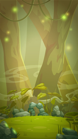 ファンタジーの森のイラスト のイラスト素材 ベクタ Image ファンタジーの森のイラスト のイラスト素材 ベクタ Image