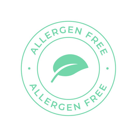 Allergens Free Stock Vector Illustration and Royalty Free Allergens Free  Clipart