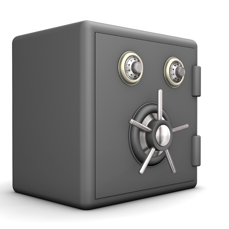 opened safe