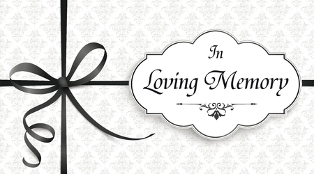 88 in loving memory stock vector illustration and royalty free in