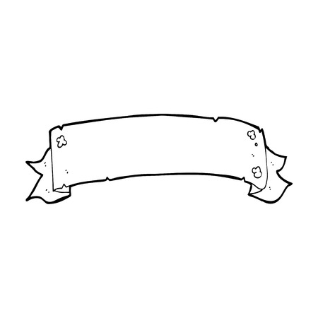 heraldry scroll banner cartoon royalty free cliparts vectors and