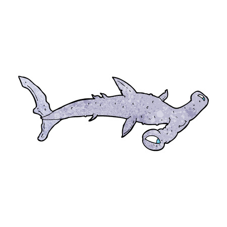 cartoon hammerhead shark - 25612386