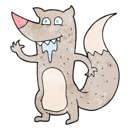 飢えた狼の漫画のイメージのイラスト素材 ベクタ Image 飢えた狼の漫画のイメージのイラスト素材 ベクタ Image