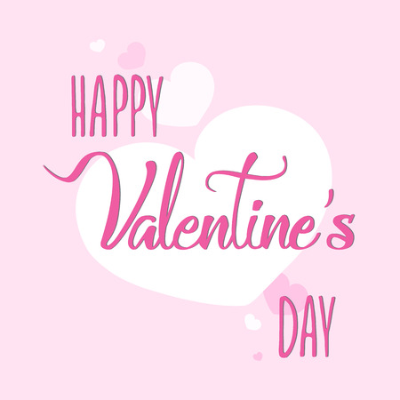 ハッピーバレンタインデーカード ヴィンテージ愛の背景 2月14日 手書きの筆記体 ロマンチックな心を持つ書道 のイラスト素材 ベクタ Image ハッピーバレンタインデーカード ヴィンテージ愛の背景 2月14日 手書きの筆記体 ロマンチックな心を持つ書道 のイラスト素材 ベクタ Image