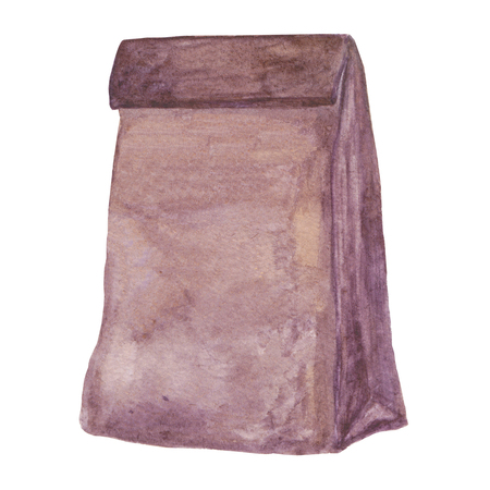 ブラウン ランチ バッグです 生態学的なパッケージです エコ フレンドリーな簡単な茶色空白クラフト紙袋食品あなたのデザインの水彩画のイラスト の写真素材 画像素材 Image ブラウン ランチ バッグです 生態学的なパッケージです エコ フレンドリーな簡単な茶色空白クラフト紙袋食品あなたのデザインの水彩画のイラスト の写真素材 画像素材 Image