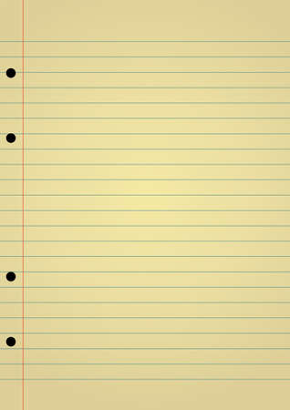 editable background yellow notebook paper with space for your