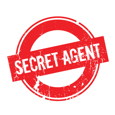 Secret Agent Rubber Stamp Stock Photo, Picture And Royalty Free Image. Image 77858225.