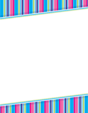 bluepink stripe border background invitation royalty free cliparts stripe border