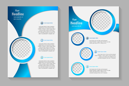 front page design template